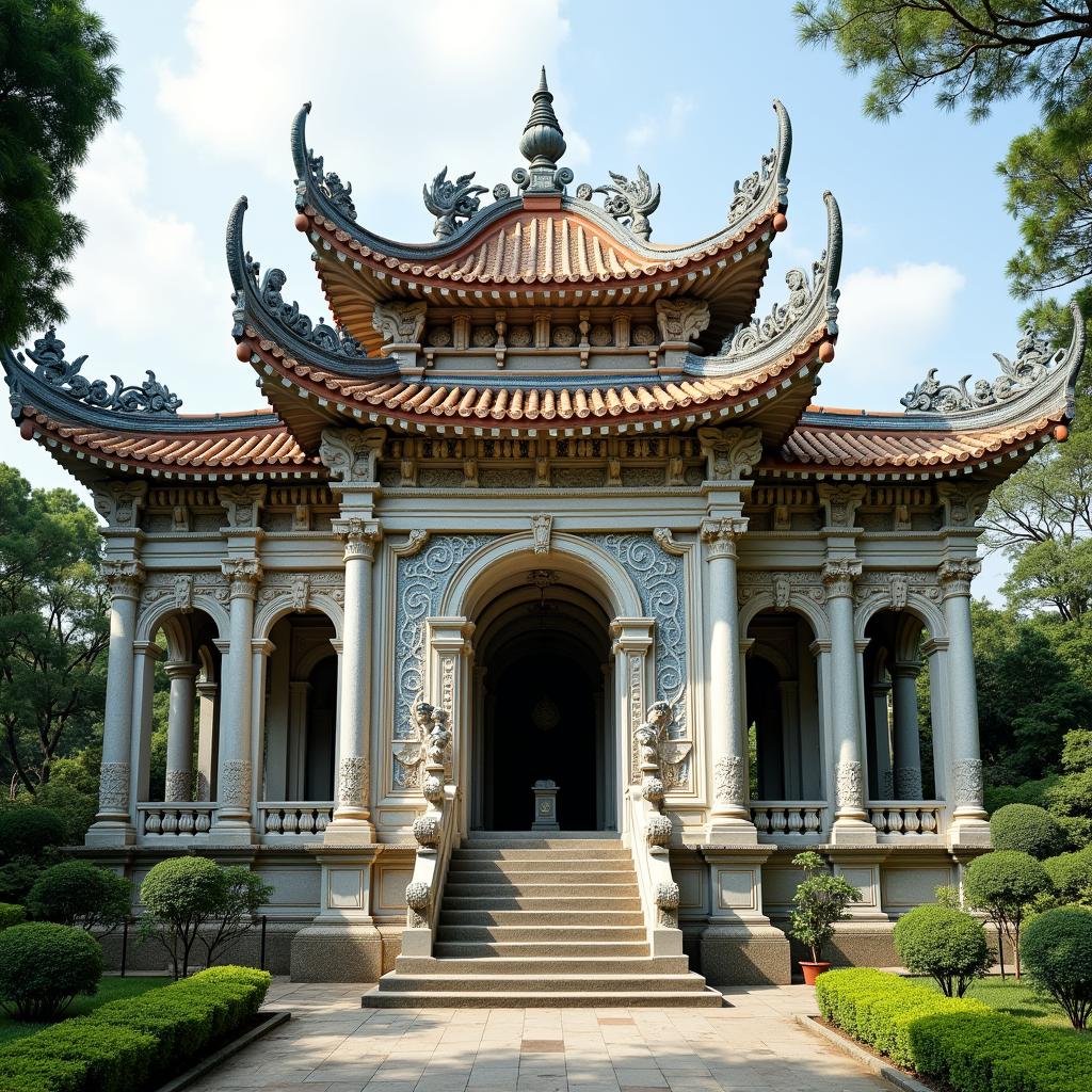 lang-khai-dinh|Lăng Khải Định - Kiến trúc độc đáo và ấn tượng