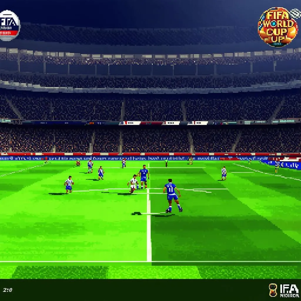 Hình ảnh gameplay trò chơi 2002 FIFA World Cup