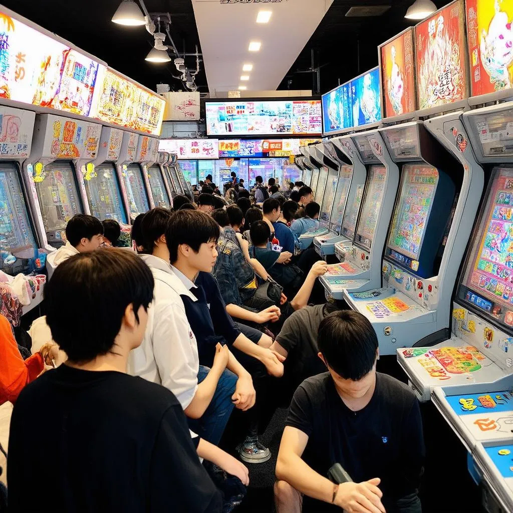 Game Center nhộn nhịp