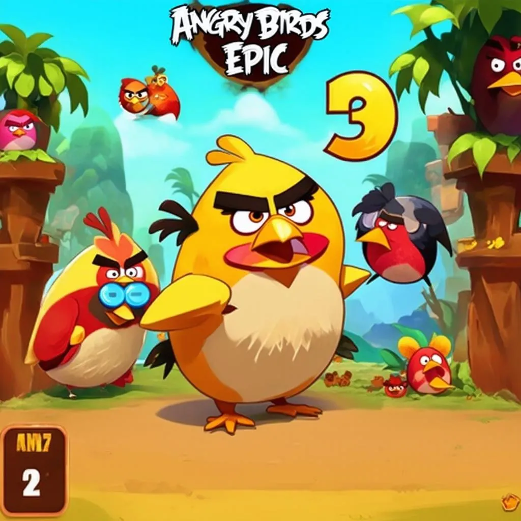 Angry Birds Epic Chiến Đấu