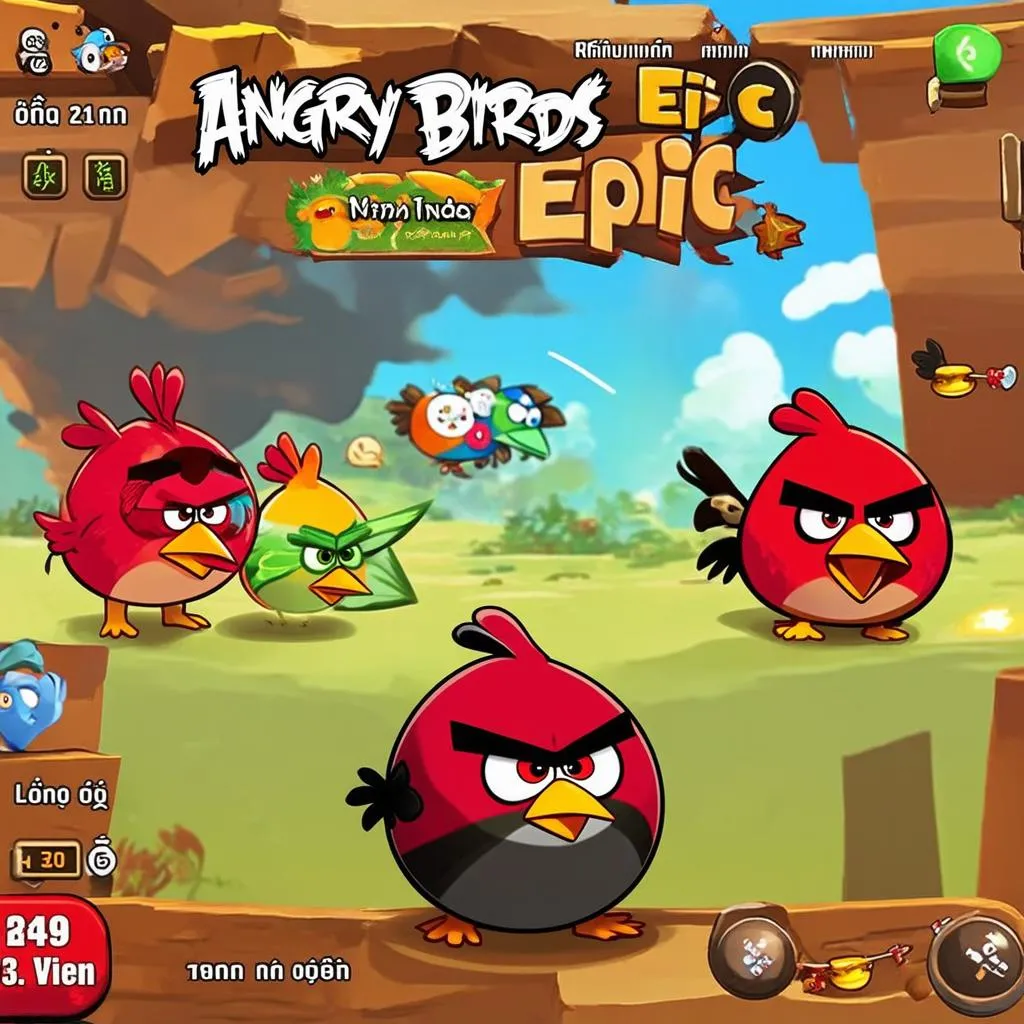 Angry Birds Epic Nhân Vật