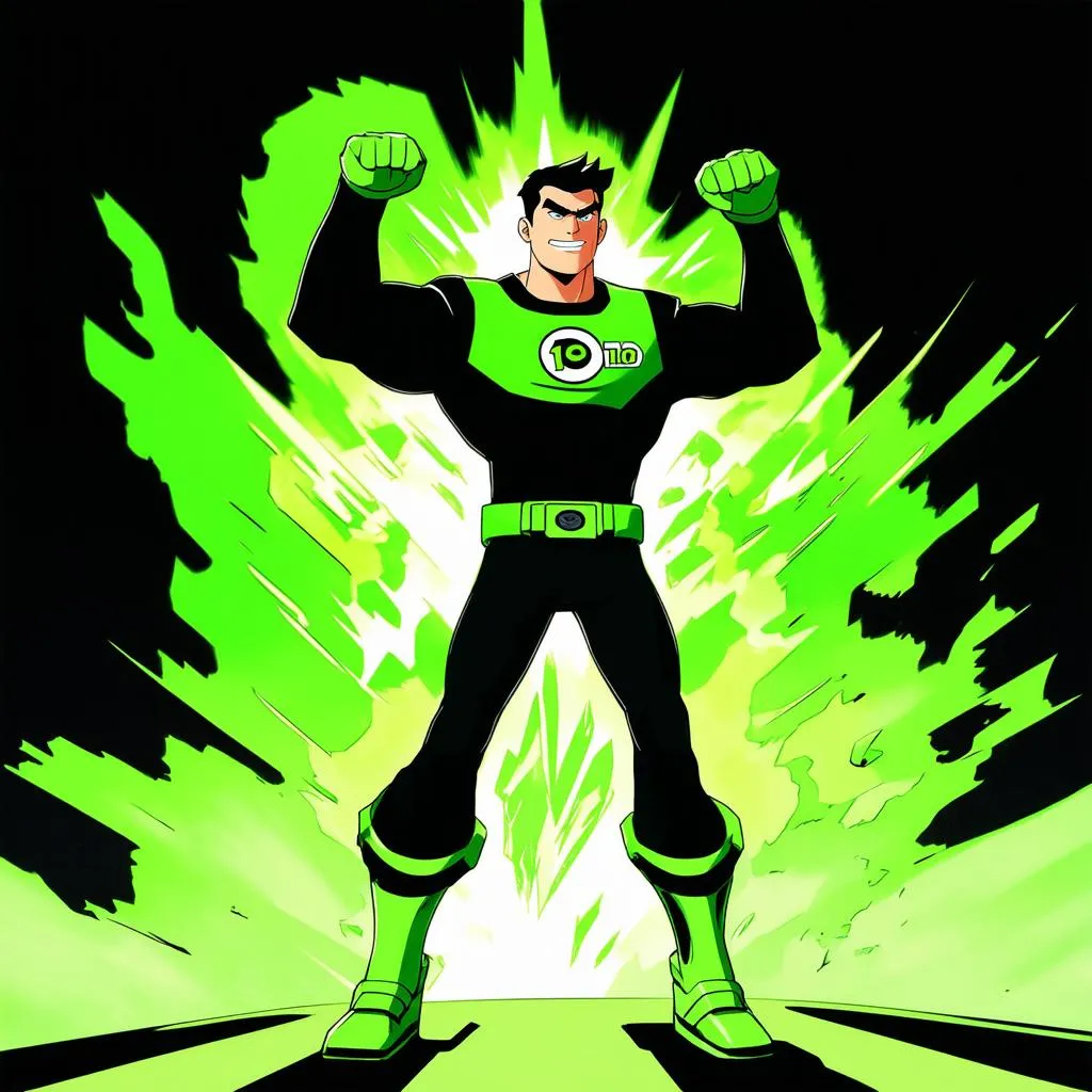 Ben 10 as a hero