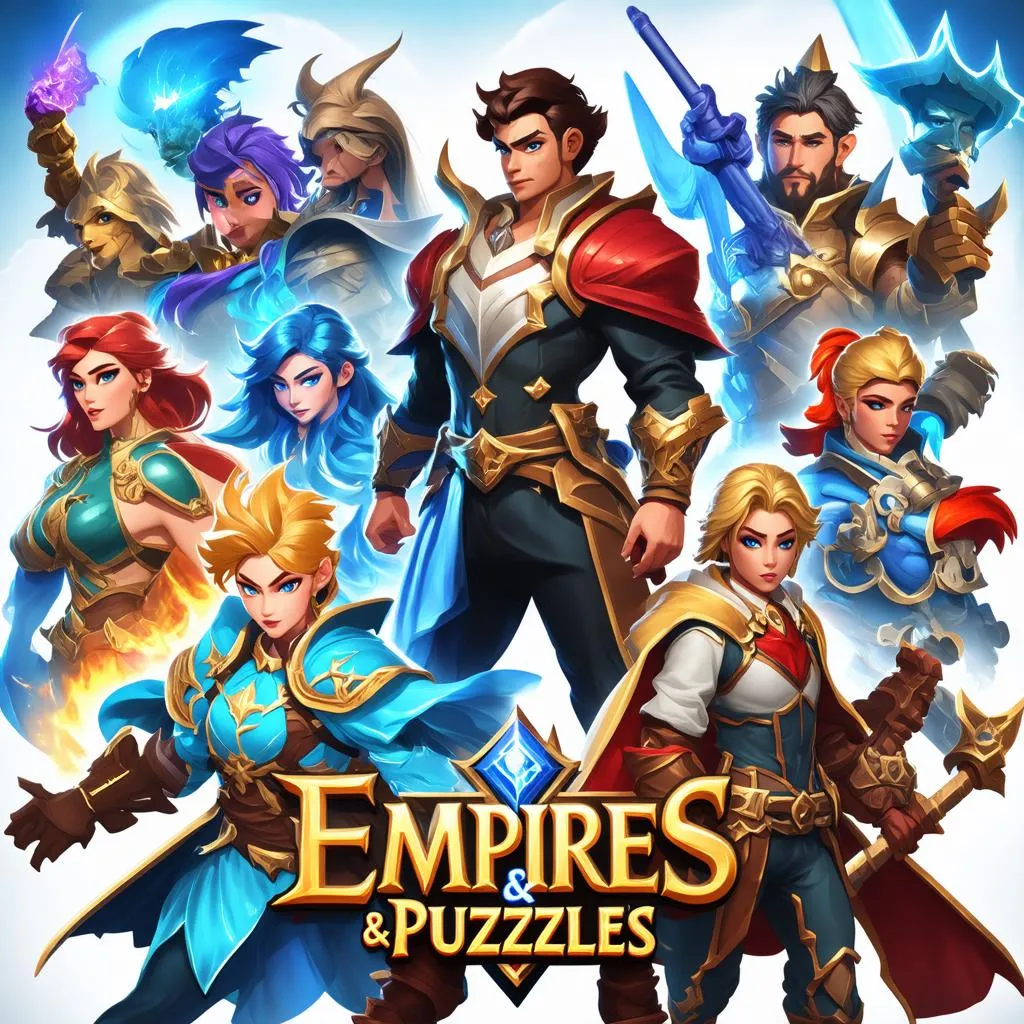 Empires and Puzzles heroes