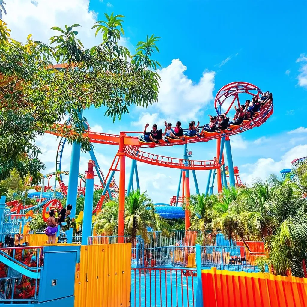 Asia Park Khai Trương Trò Chơi Sling 360