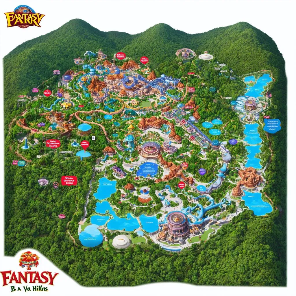 Bản đồ Fantasy Park