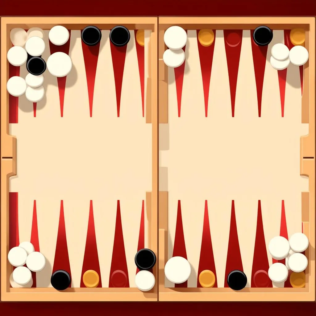 bàn cờ backgammon