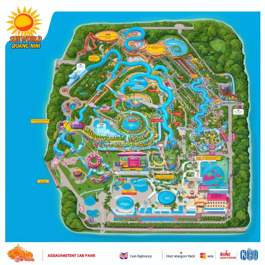 Bản Đồ Sun World Quảng Ninh