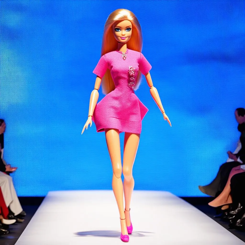 Barbie sãn diễn thời trang