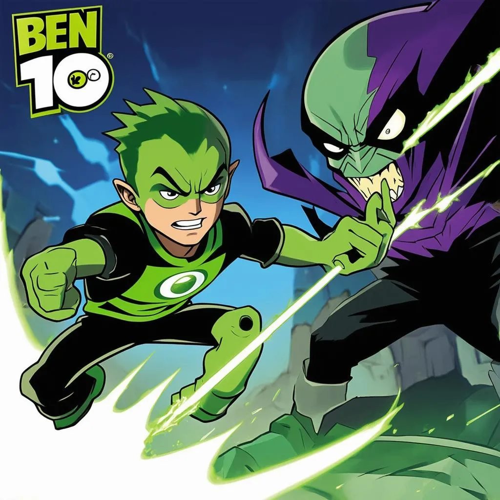 Ben 10 Chiến Đấu Với Kẻ Xấu