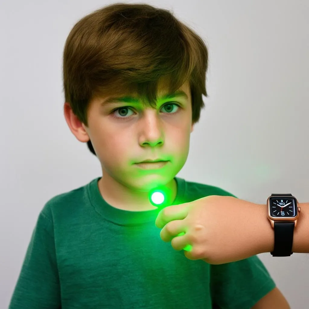 Ben 10 Sử Dụng Omnitrix Để Biến Hình