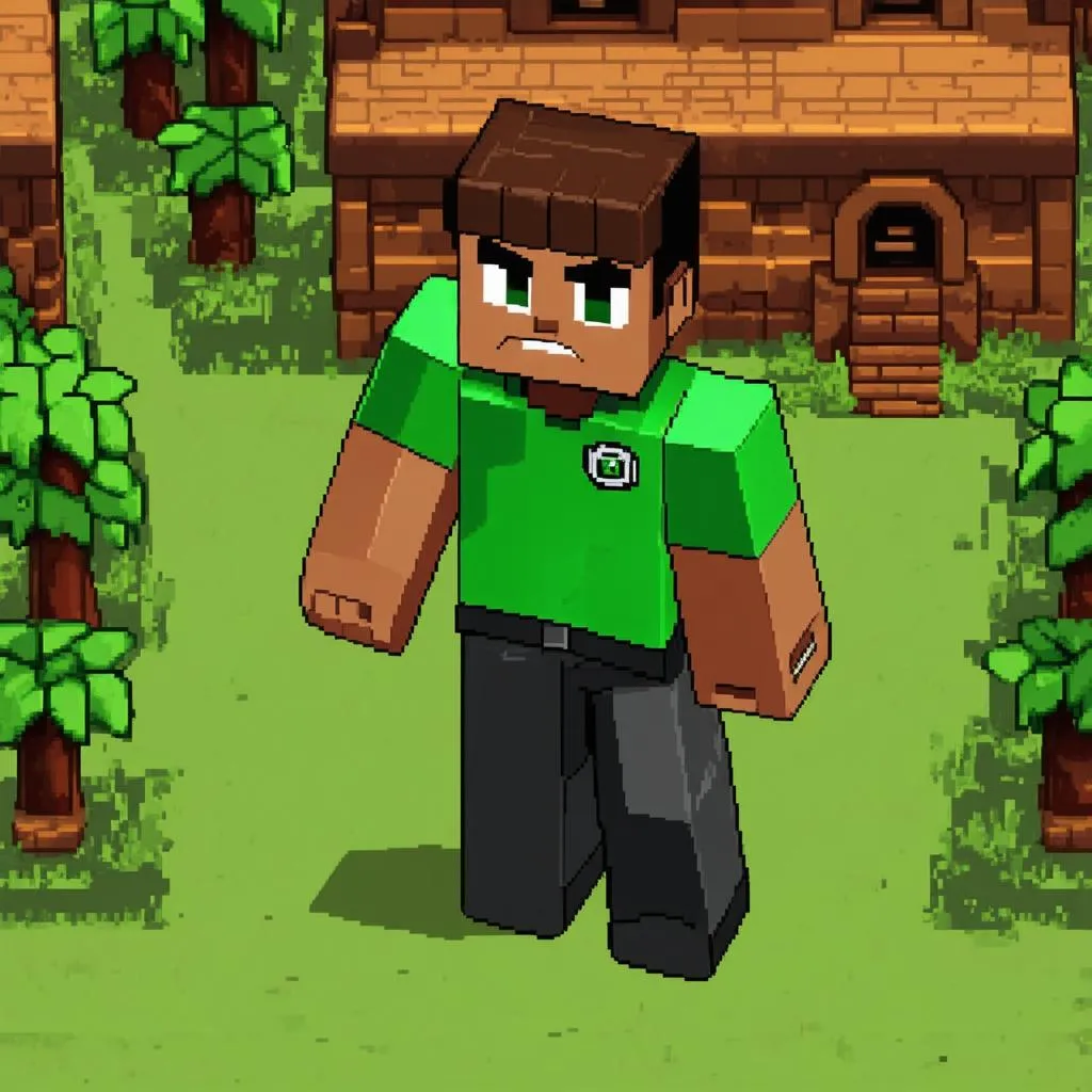 Ben 10 trong thế giới Minecraft