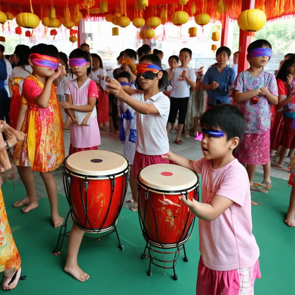 Trò chơi bịt mắt đánh trống