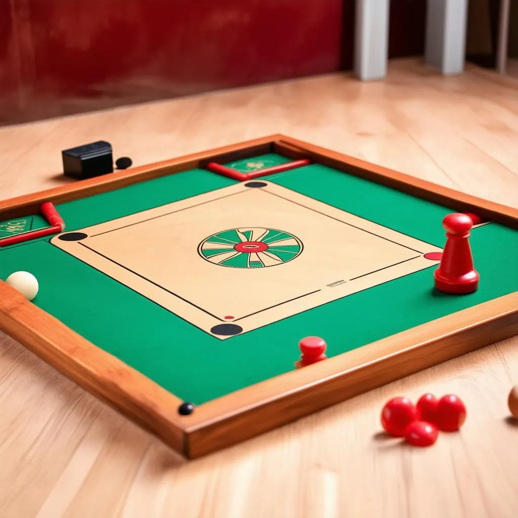 bộ bàn carrom