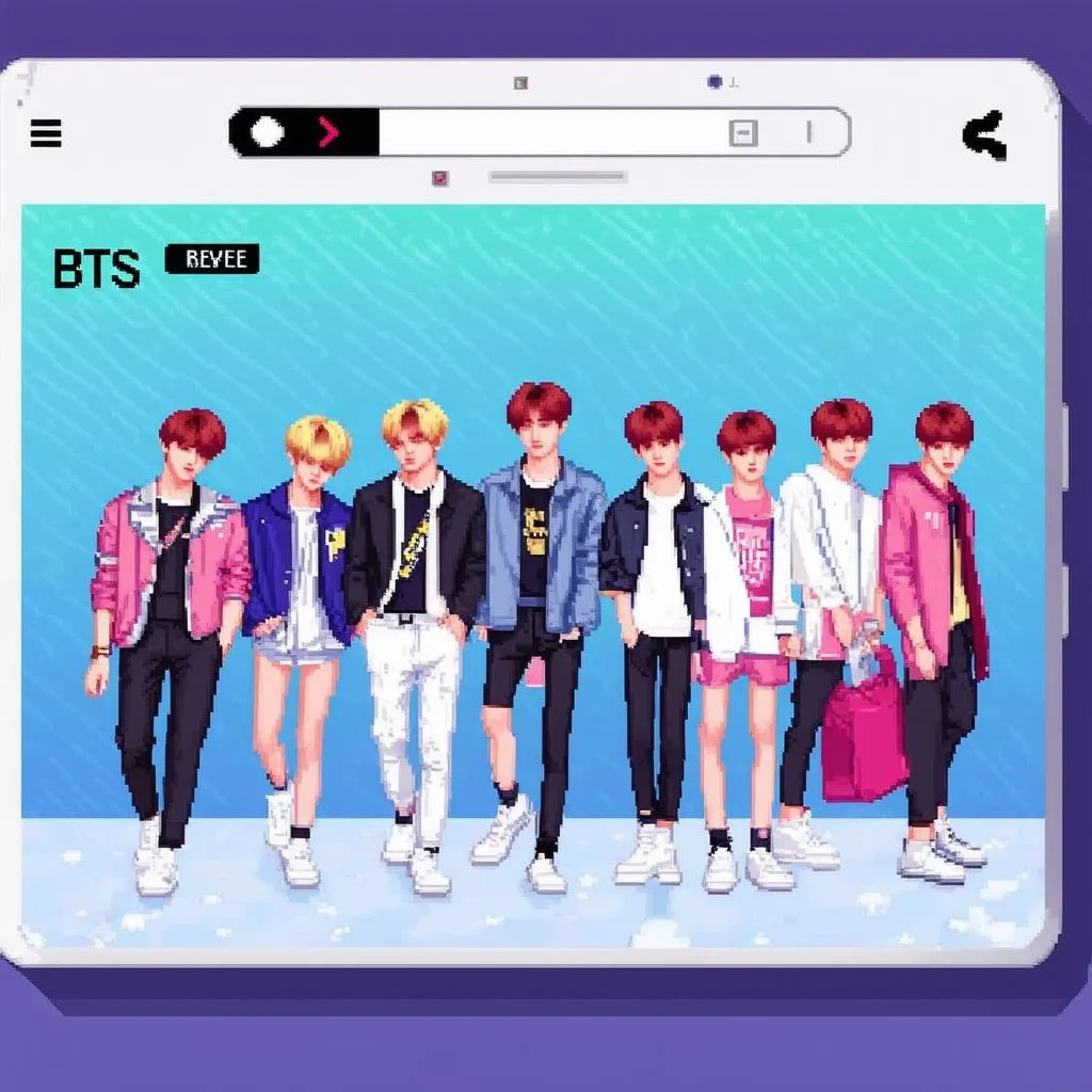 BTS Fashion Game