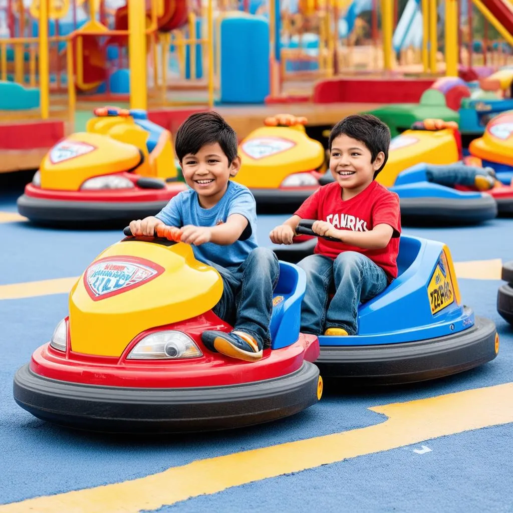 Bumper Car Trò Chơi Trẻ Em