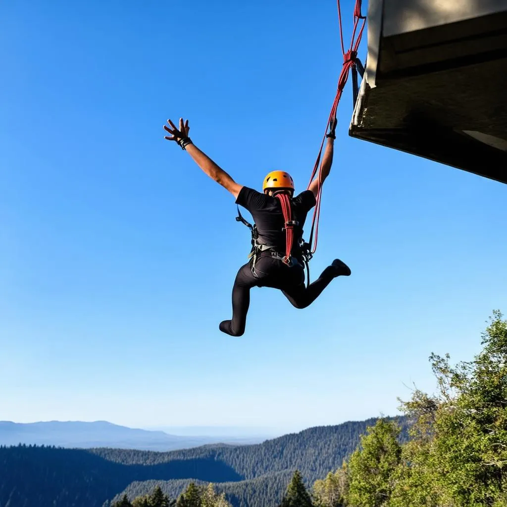 Bungee jumping - Thử thách giới hạn