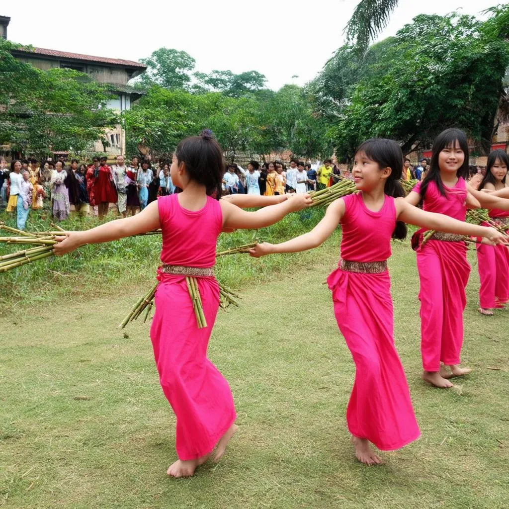 Các cô gái nhảy sạp