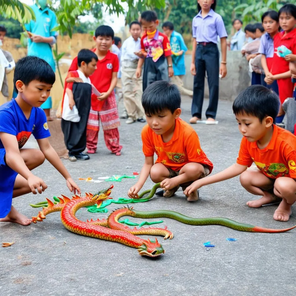 Trò chơi rồng rắn lên mây