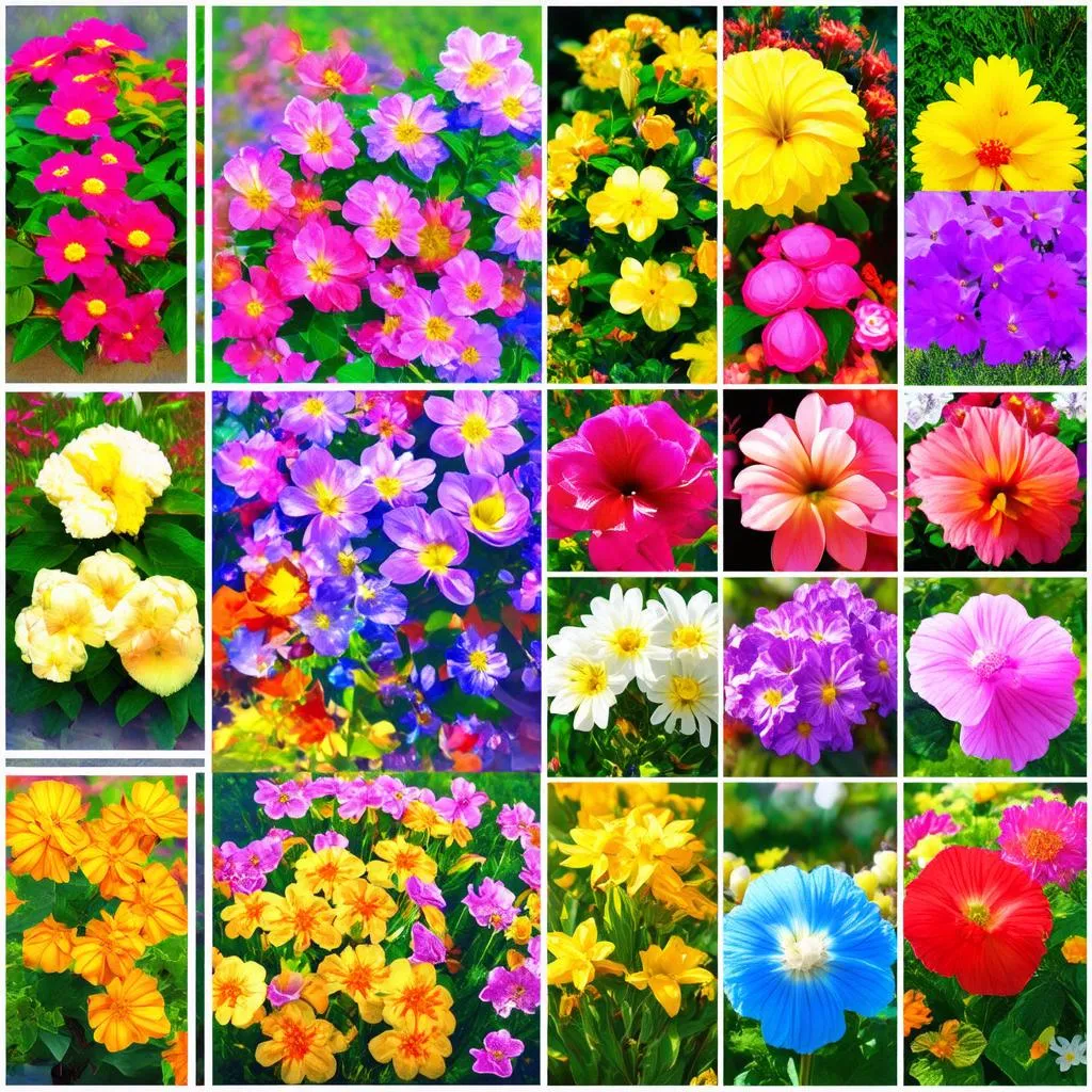 Different Types of Flowers in Blossom Blast Saga