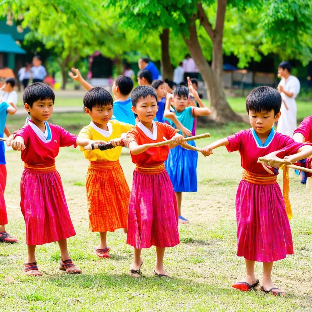 Trò chơi dân gian vui nhộn