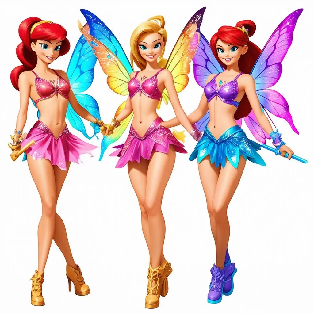 Các nàng tiên Winx sẵn sàng chiến đấu