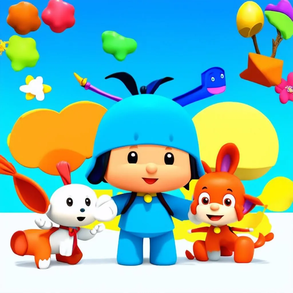 Các Nhân Vật Pocoyo