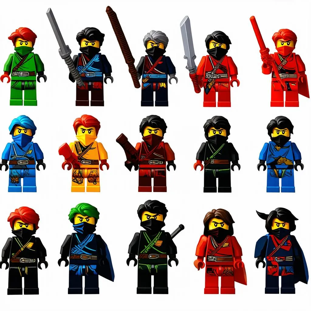 trò chơi game ninjago