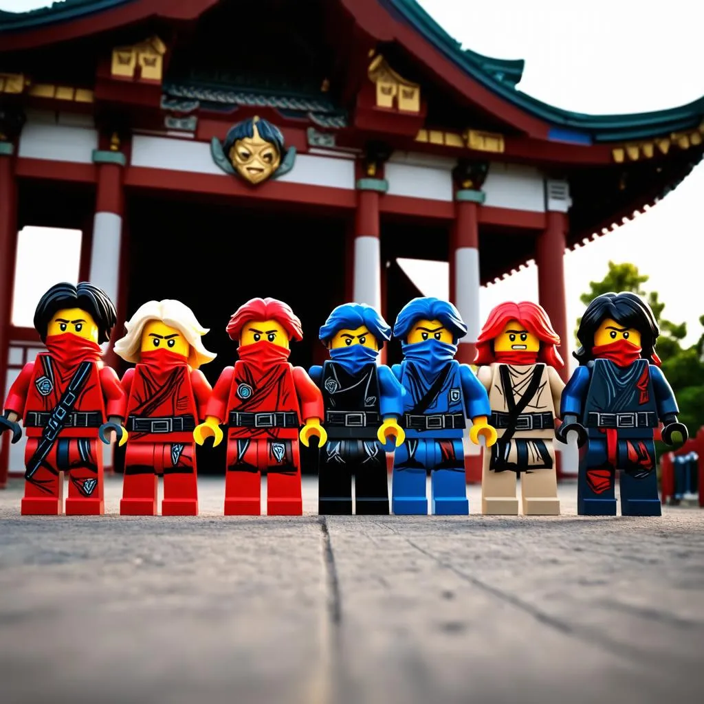 Các Nhân Vật Trong Trò Chơi Lốc Xoáy Ninjago