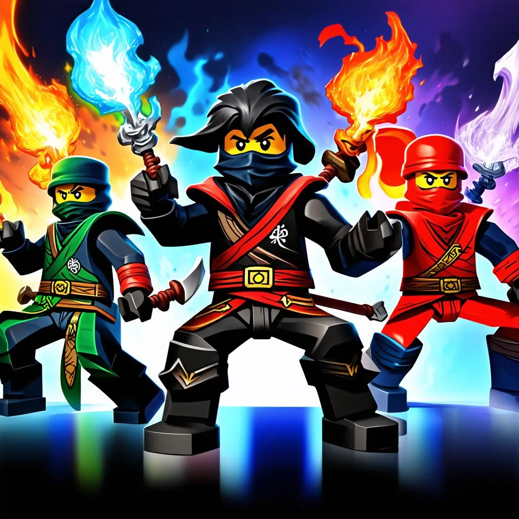 Các Ninja Trong Ninjago