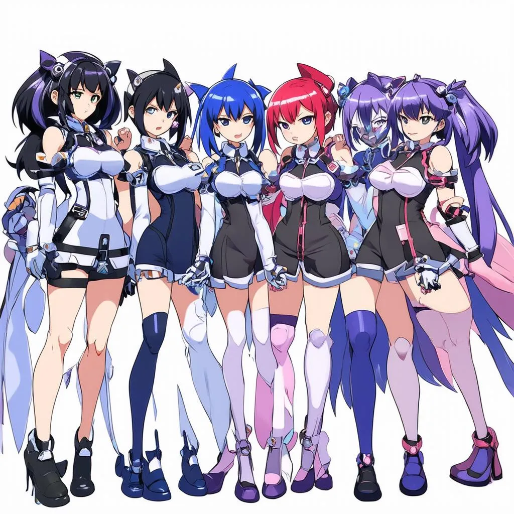 Các nữ thần trong Hyperdimension Neptunia 