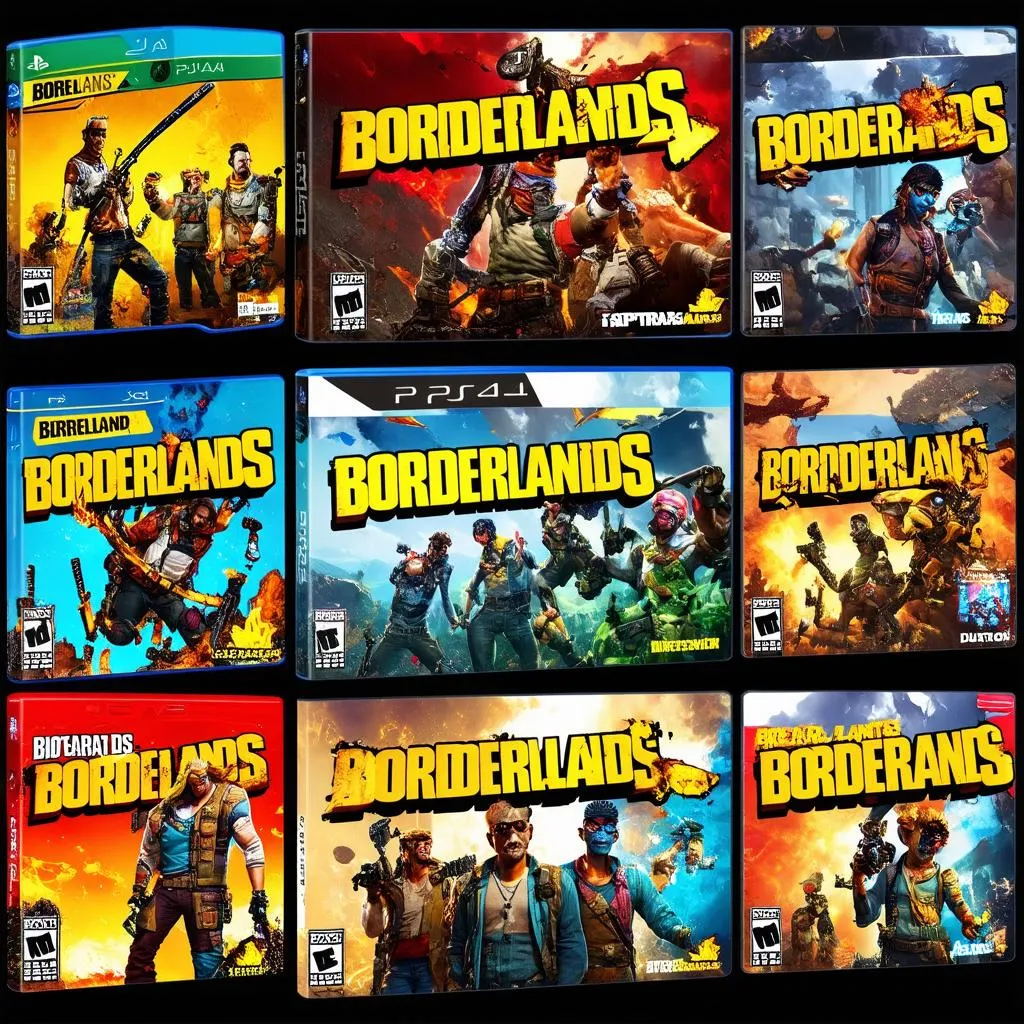 Các phần của Borderlands