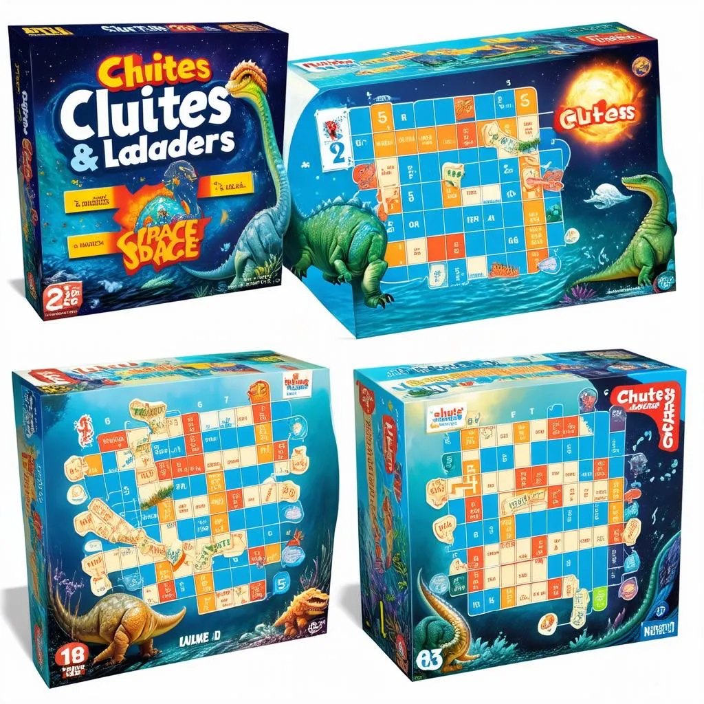 Các phiên bản Chutes and Ladders