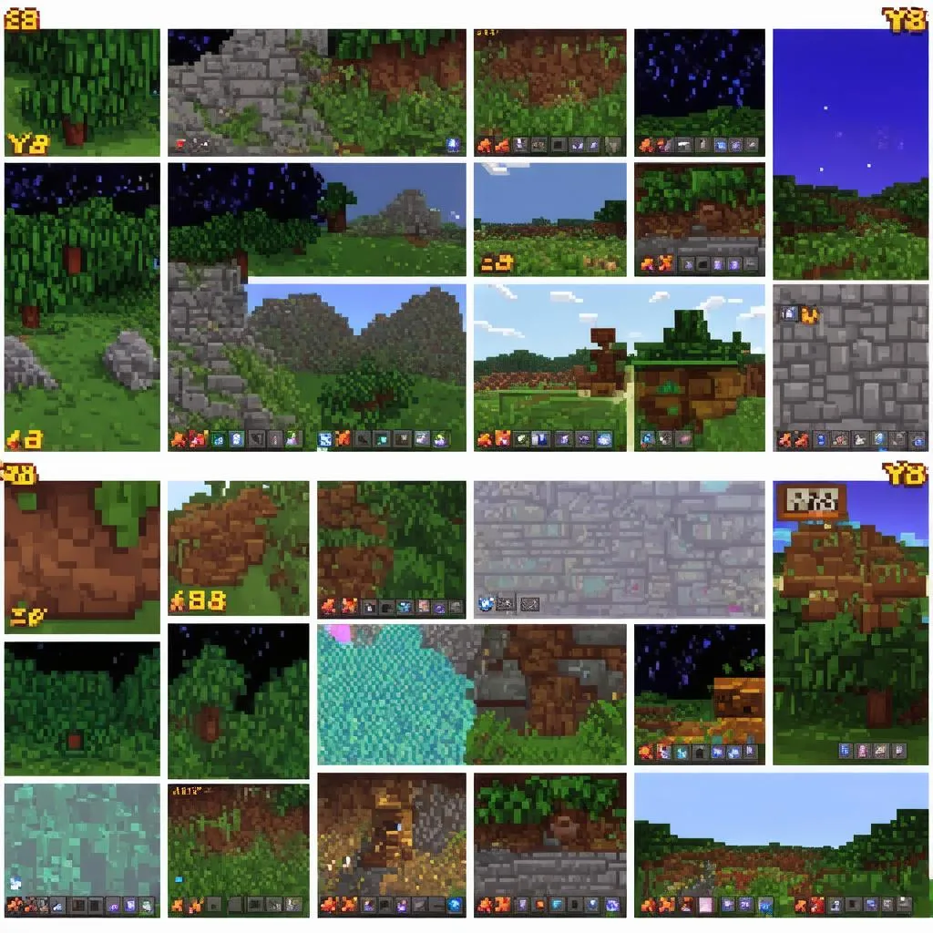 Các thể loại trò chơi Minecraft Y8