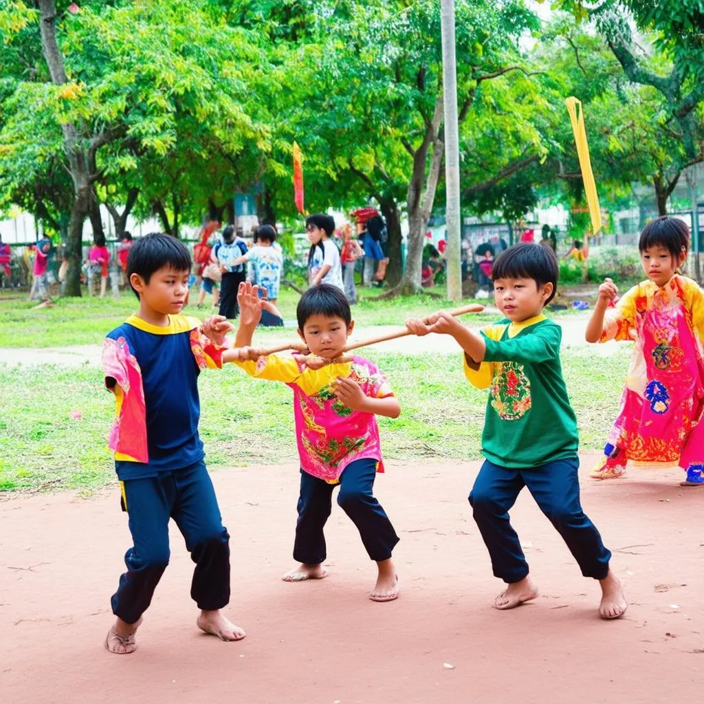 Traditional Vietnamese games for children