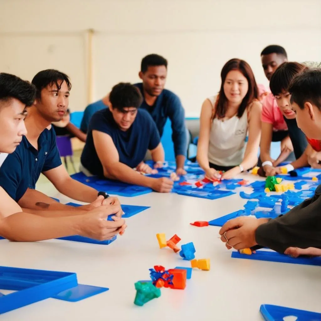 Các trò chơi team building vui nhộn