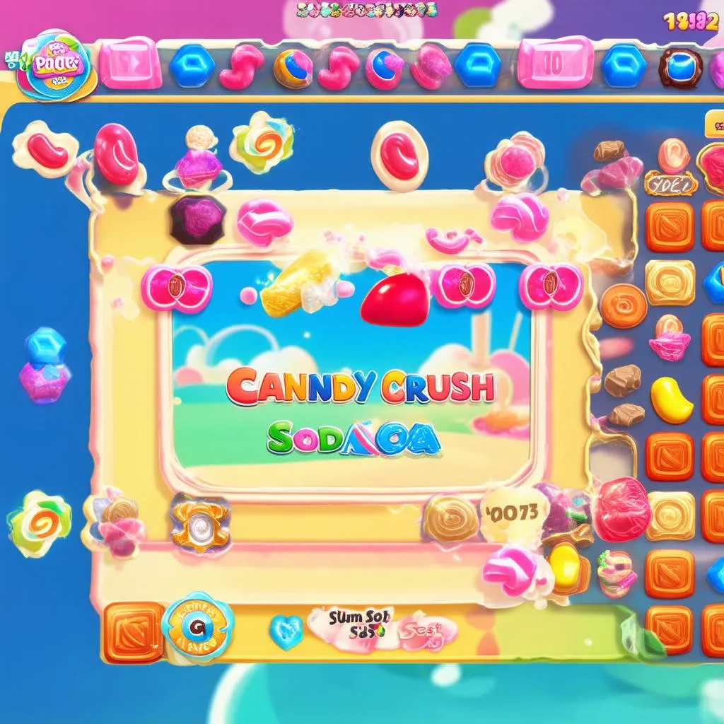 Candy Crush Soda Saga Level Đang Chơi