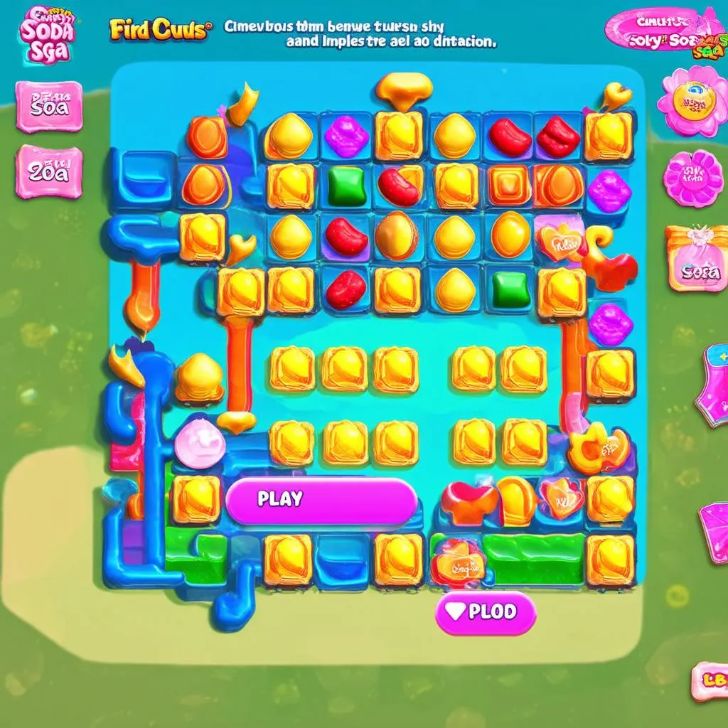 Candy Crush Soda Saga Màn Hình Chính