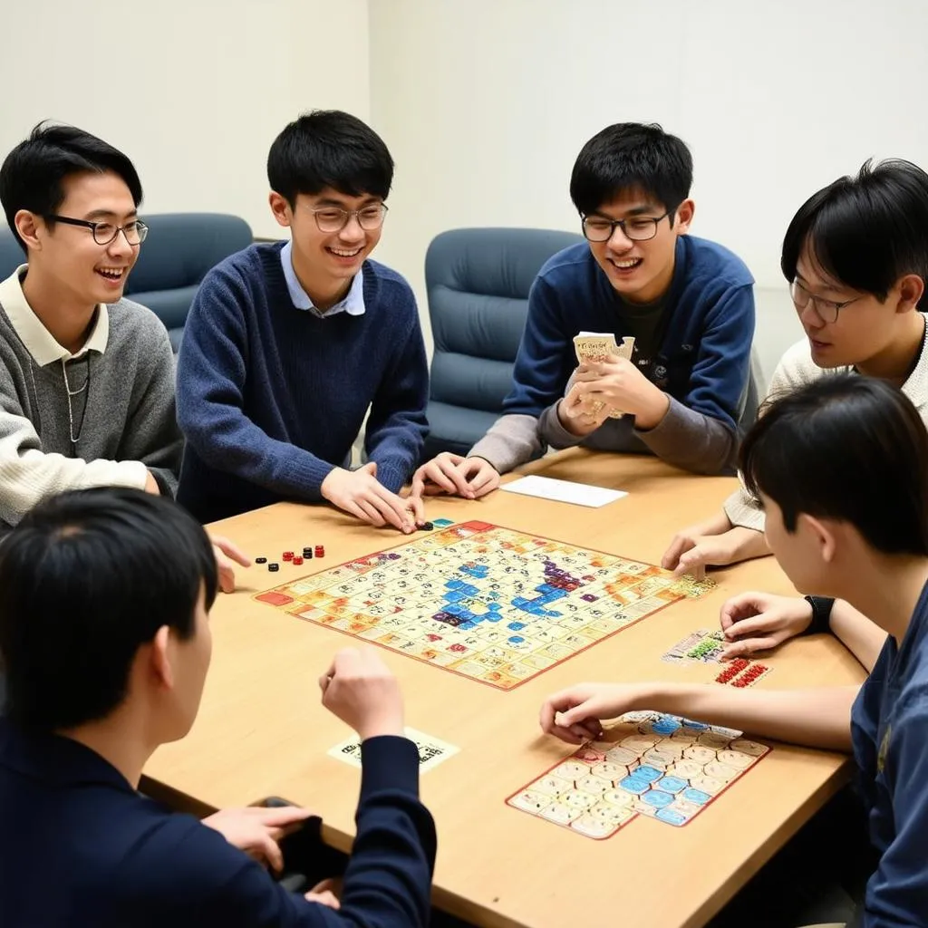 Chơi board game Cashflow Tiếng Việt