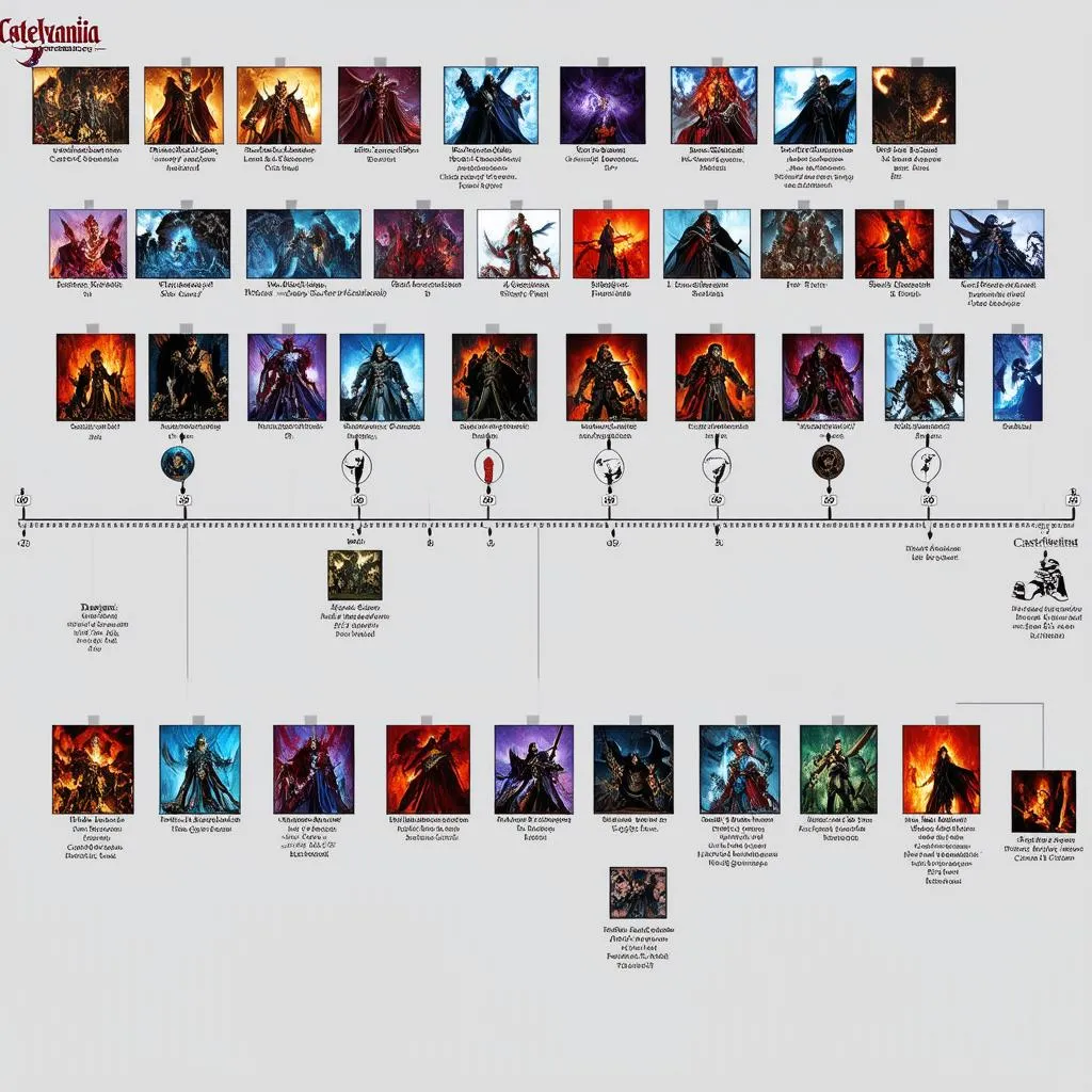 Castlevania series timeline