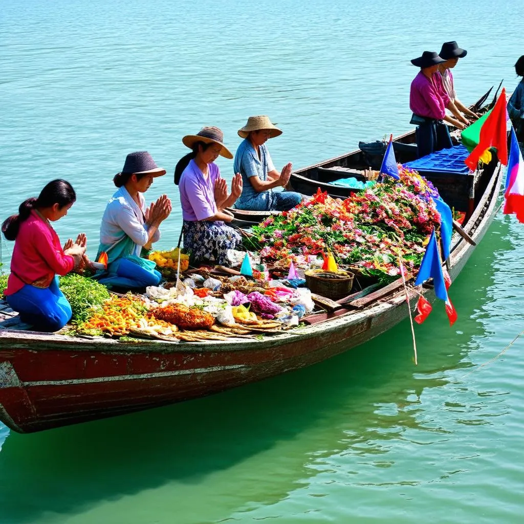 Cầu cá may mắn Quan Lạn