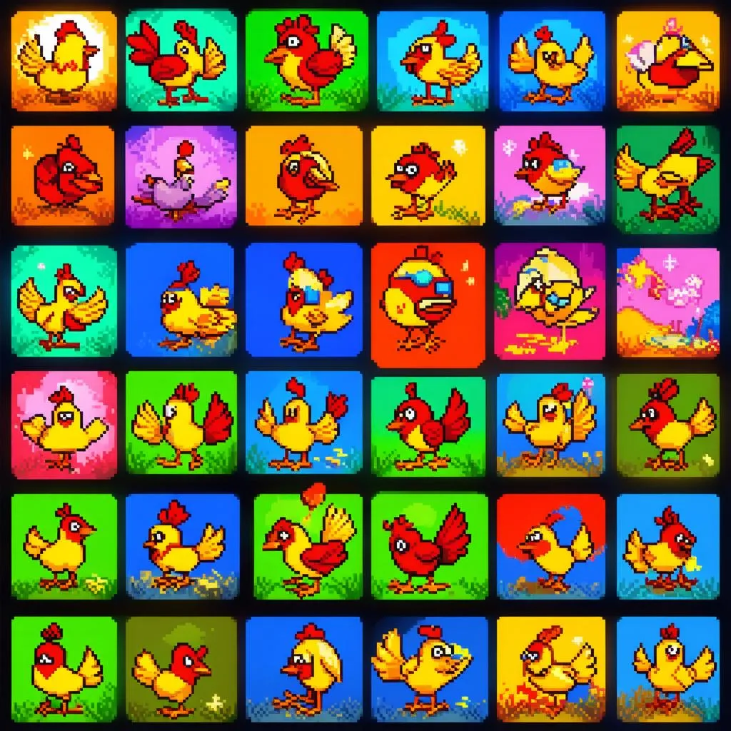 Chicken Invaders Characters