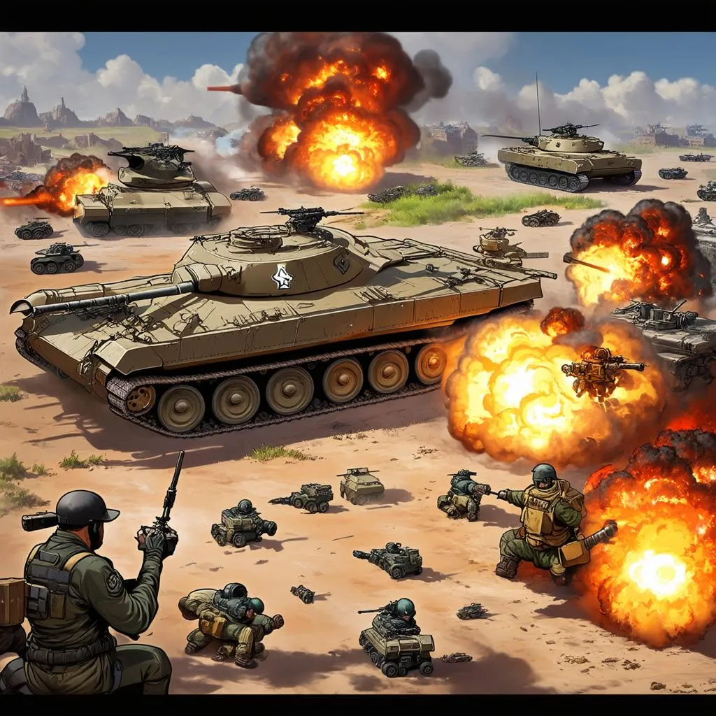 Chiến thuật Blitzkrieg trong game