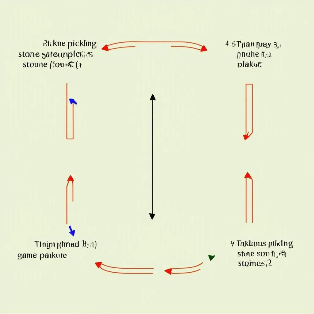  Sơ đồ chiến thuật chơi trò chơi lấy đá
