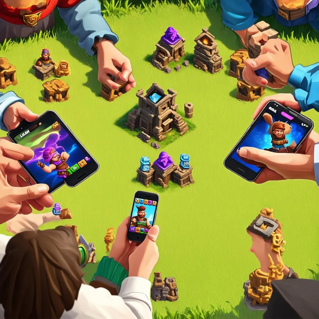 chiến thuật clash of clans