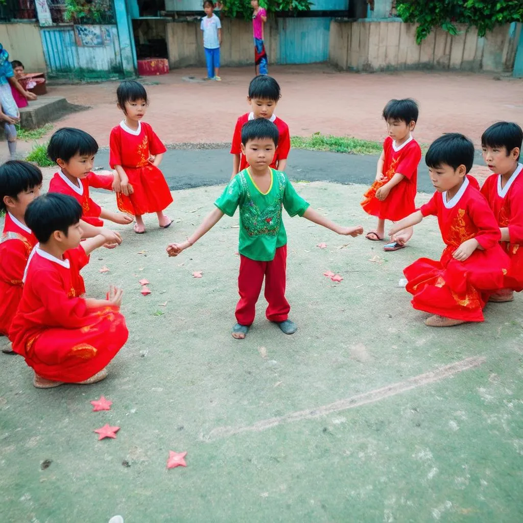 Trẻ em chơi Chi Chi Chành Chành