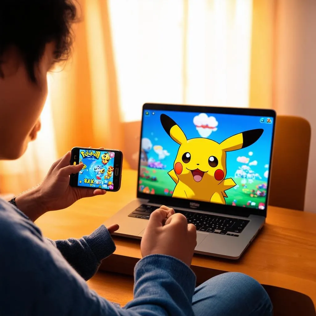 Chơi game Pikachu