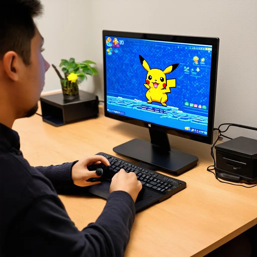 Chơi game Pikachu trên máy tính