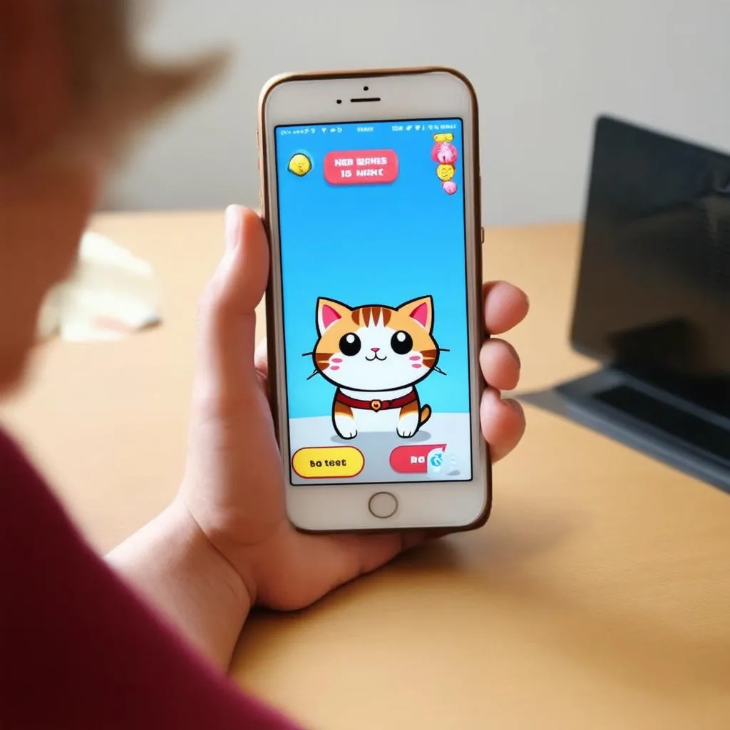 Chơi Game Talking Angela Trên Điện Thoại