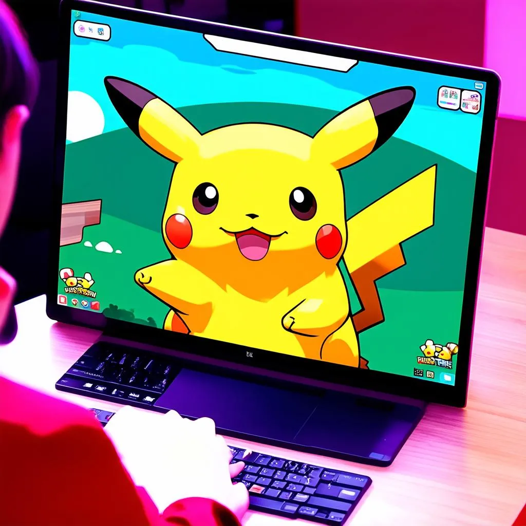 Chơi trò chơi Pikachu online trên máy tính