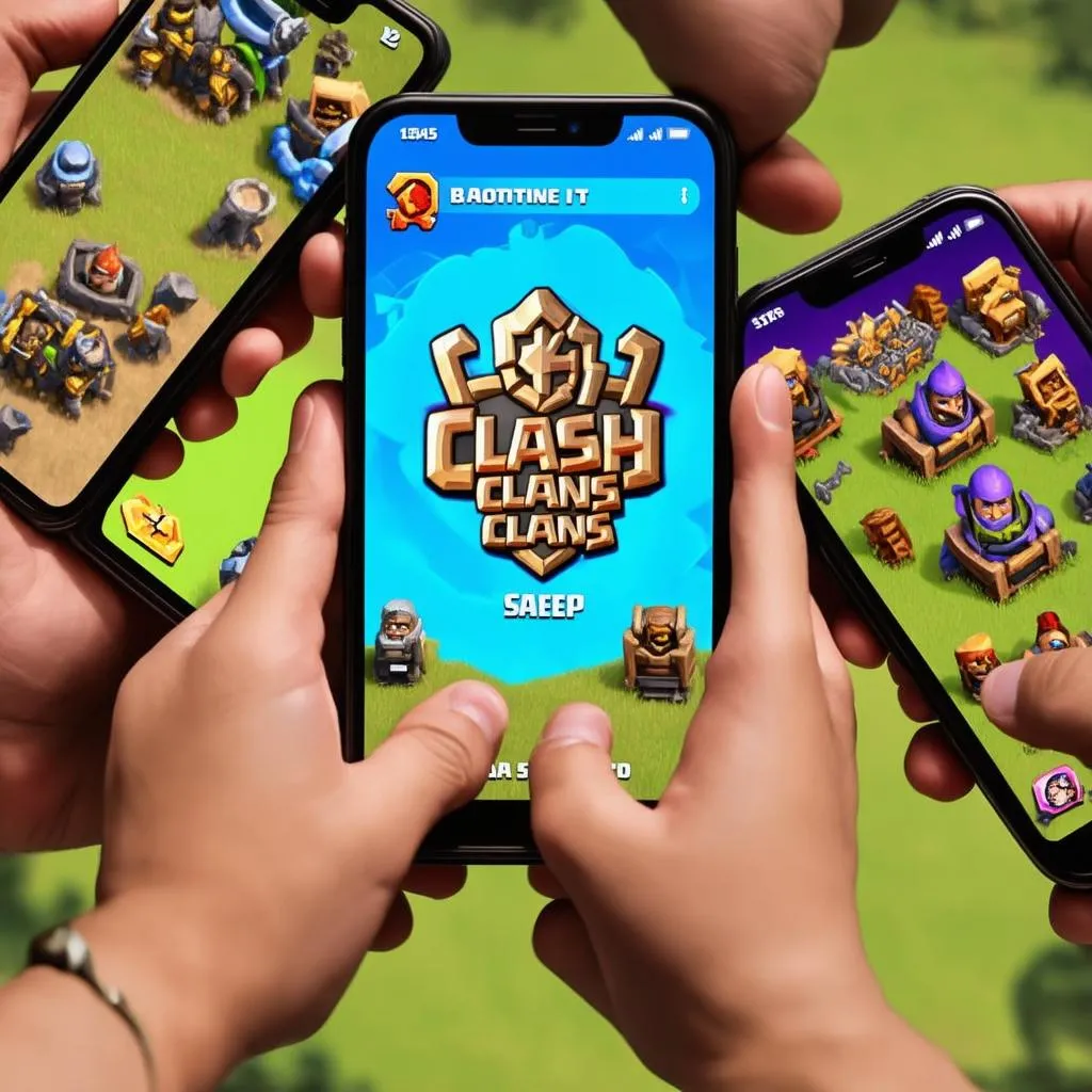 tinh thần đồng đội clash of clans